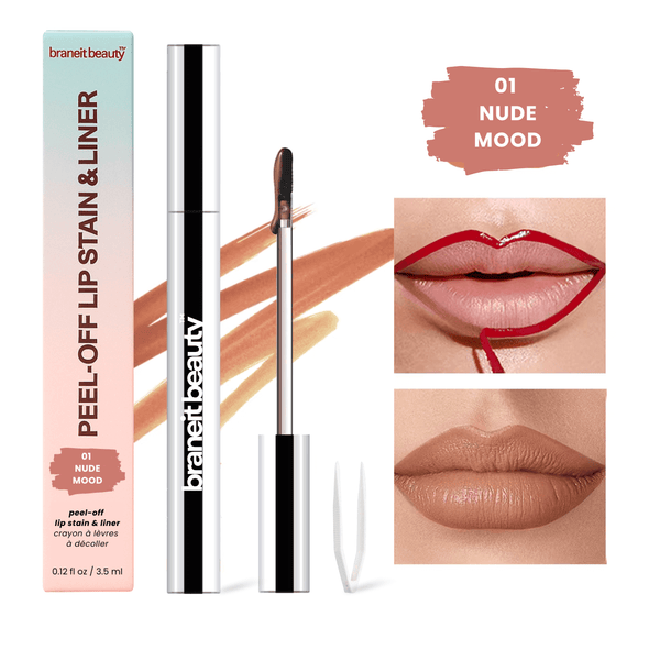 Braneit Beauty™ Peel-Off Lip Stain & Liner
