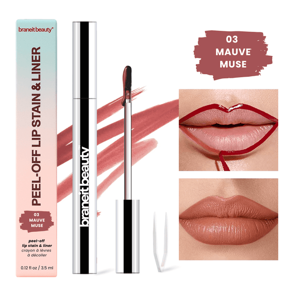 Braneit Beauty™ Peel-Off Lip Stain & Liner
