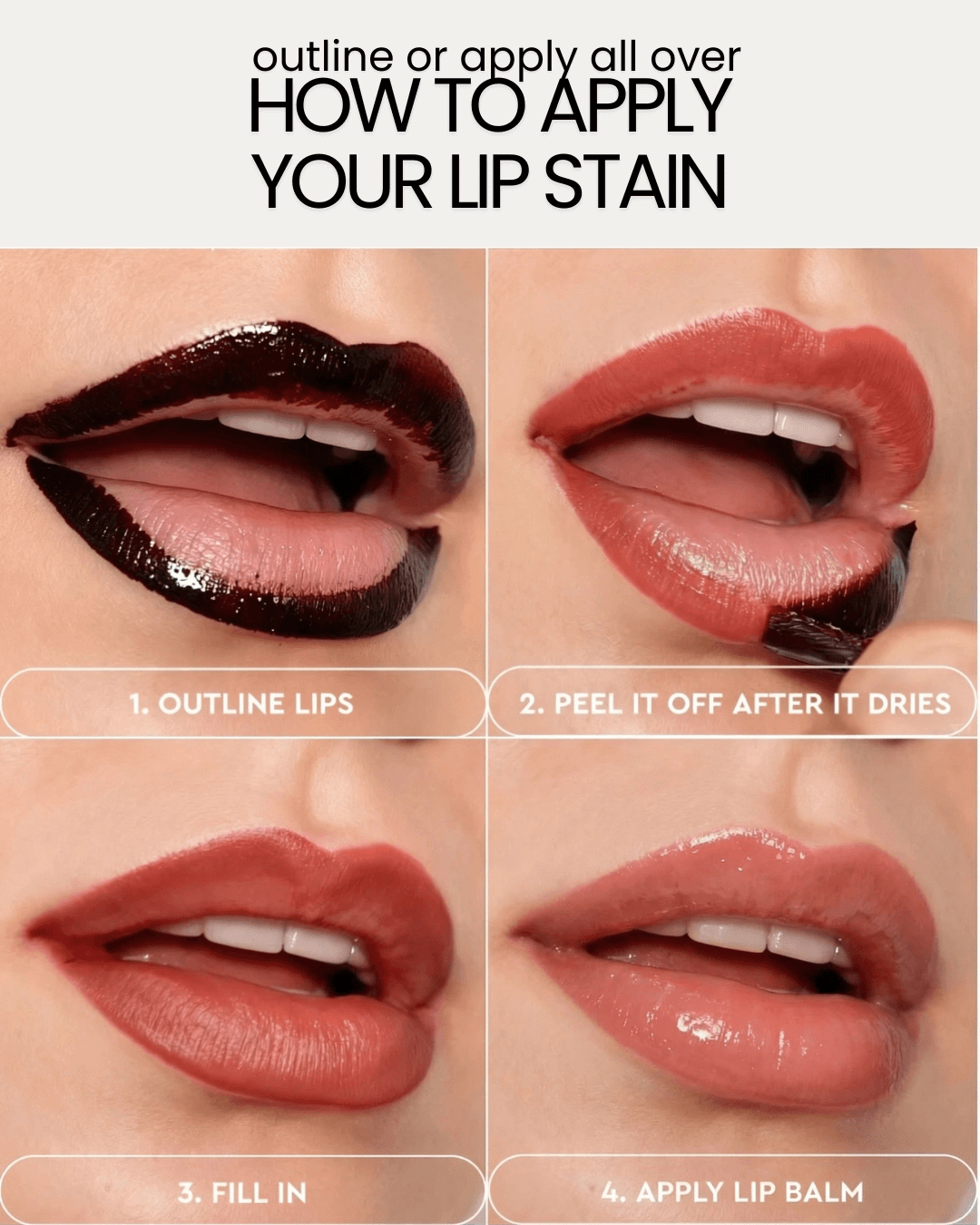 Peel Off Ink Stain Lip Liner