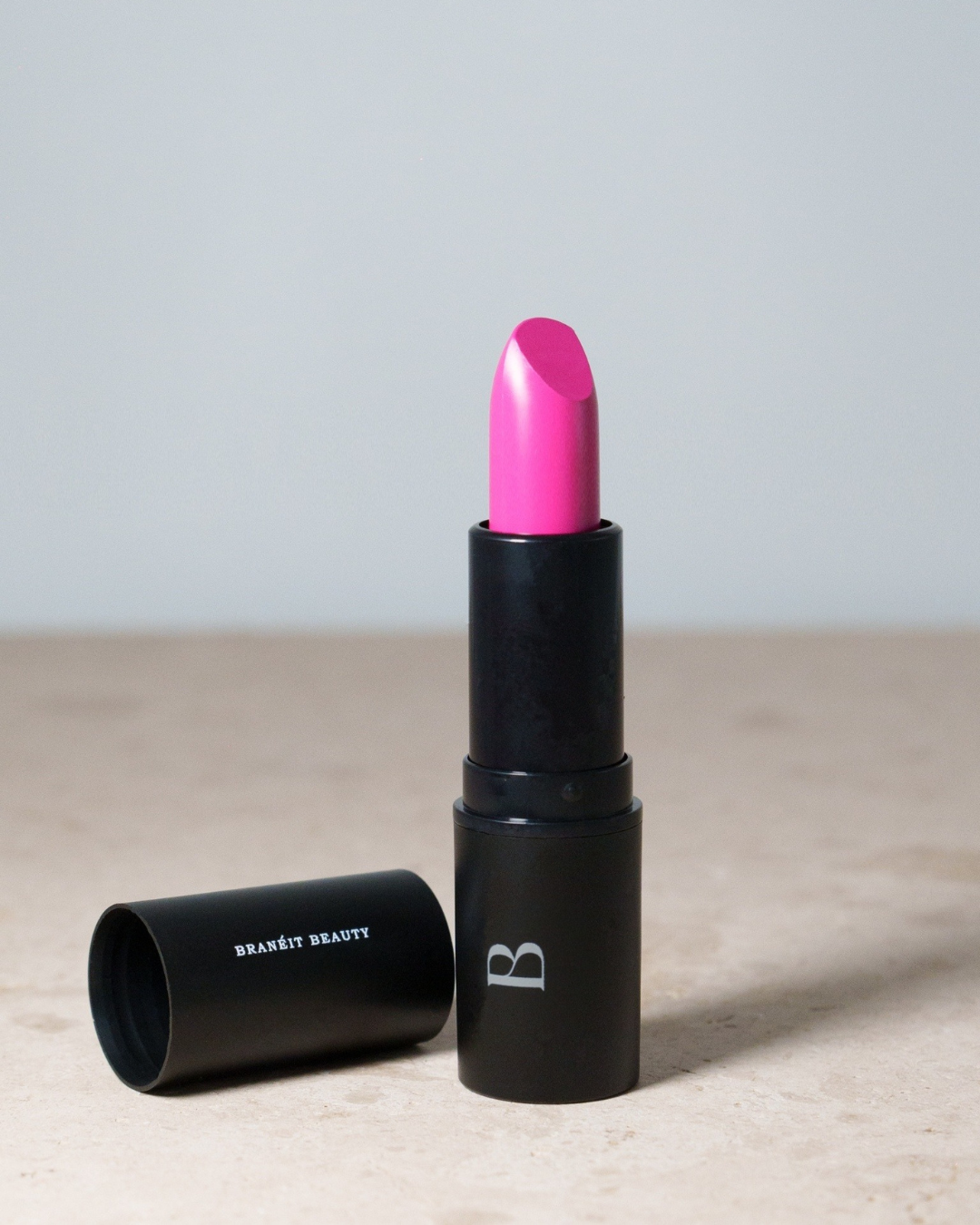 natural lipstick with creme and satin matte finish moisturing