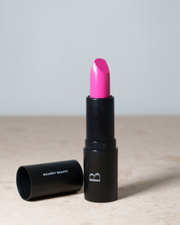 natural lipstick with creme and satin matte finish moisturing