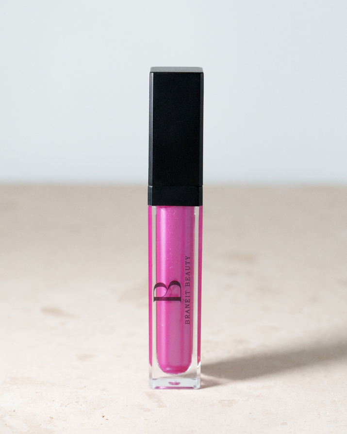 lip gloss glitter with led light feature