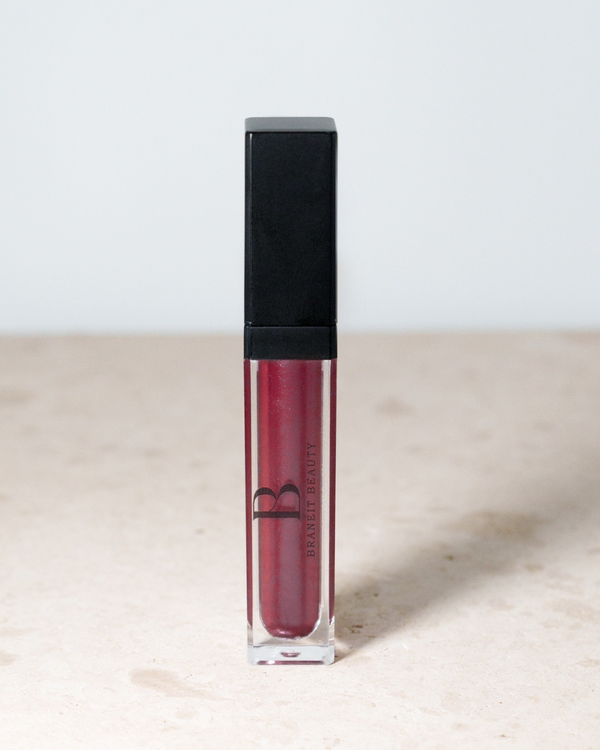 lip gloss glitter with led light feature and mirror